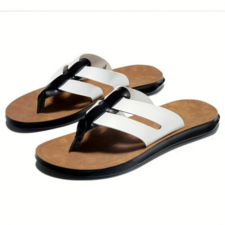 Men s Solid Breathable Anti-skid Stitching Casual Closed Toe Slip On Sandals Summer Beach Sandals For Outdoor
Men s Solid Breathable Anti-skid Stitching Casual Closed Toe Slip On Sandals Summer Beach Sandals For Outdoor