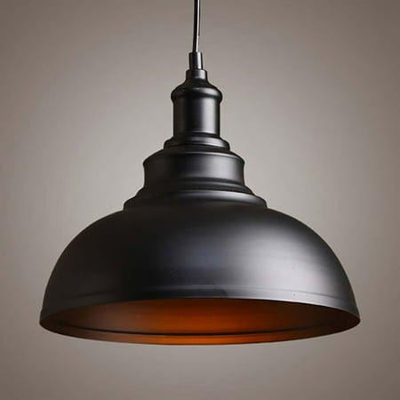 Litfad Industrial Dome Pendant Lamp Indoor Ceiling Light for Kitchen Bedroom in Black
Litfad Industrial Dome Pendant Lamp Indoor Ceiling Light for Kitchen Bedroom in Black