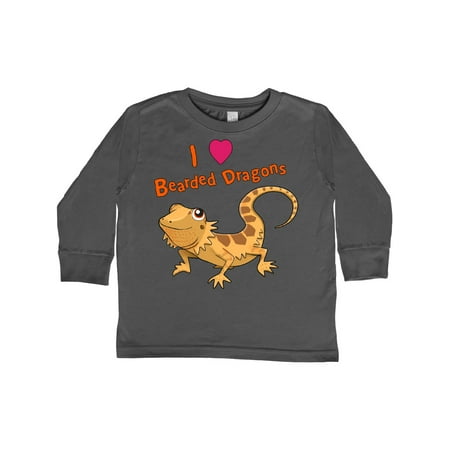 Inktastic I Love Bearded Dragons Gift Toddler Boy or Toddler Girl Long Sleeve T-Shirt
Inktastic I Love Bearded Dragons Gift Toddler Boy or Toddler Girl Long Sleeve T-Shirt