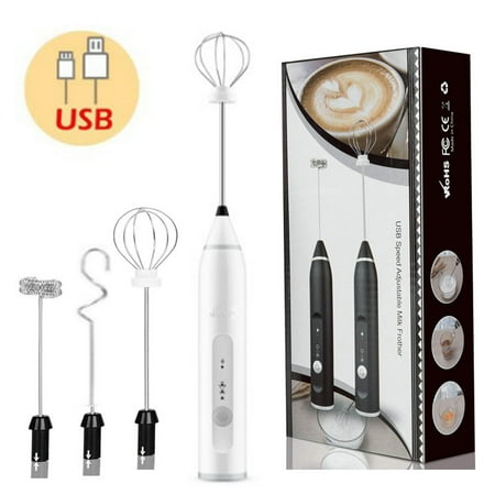Milk Frother Handheld Electric Foam Maker for Coffee Lattes Mini Blender and Foamer with Stainless Steel Whisk New
Milk Frother Handheld Electric Foam Maker for Coffee Lattes Mini Blender and Foamer with Stainless Steel Whisk New
