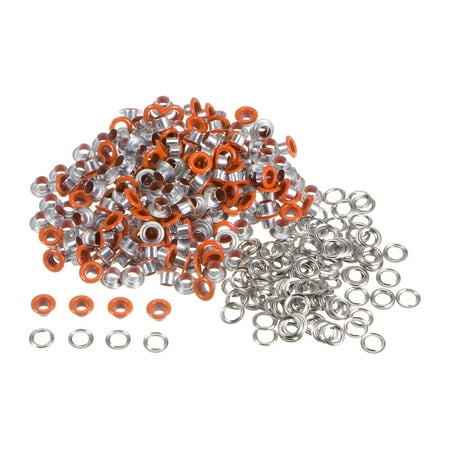 200set Grommets Kit Metal Eyelets 4.5mm Grommet Tool for Shoes Clothes Belt Bag DIY Project Orange
200set Grommets Kit Metal Eyelets 4.5mm Grommet Tool for Shoes Clothes Belt Bag DIY Project Orange