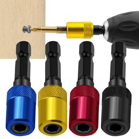 Hex Shank Magnetic Screwdriver Bit Holder Extension Rod 60mm Tool Accessories