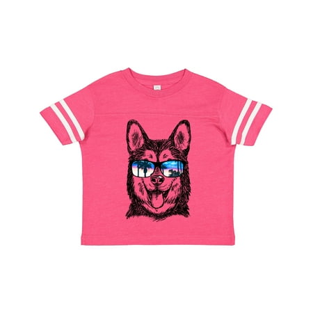 Inktastic Siberian Husky Sketch Portrait with Sunglasses Gift Toddler Boy or Toddler Girl T-Shirt
Inktastic Siberian Husky Sketch Portrait with Sunglasses Gift Toddler Boy or Toddler Girl T-Shirt