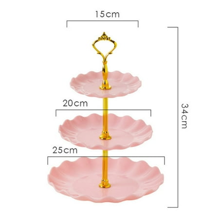 LKMEI 3-Tier Cupcake Stand Cake Dessert Wedding Event Party Display Tower Plate Round
LKMEI 3-Tier Cupcake Stand Cake Dessert Wedding Event Party Display Tower Plate Round