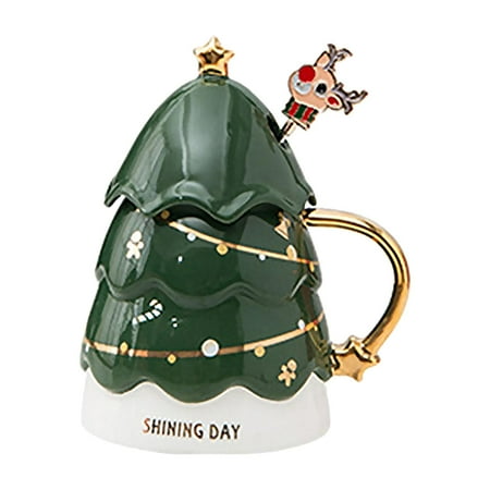 Novelty Coffee Mug Porcelain Christmas Cup Water Tea Cup Juice Milk Mugs for Hot Drinks Coffee Milk Juice Birthday Gifts Green
Novelty Coffee Mug Porcelain Christmas Cup Water Tea Cup Juice Milk Mugs for Hot Drinks Coffee Milk Juice Birthday Gifts Green