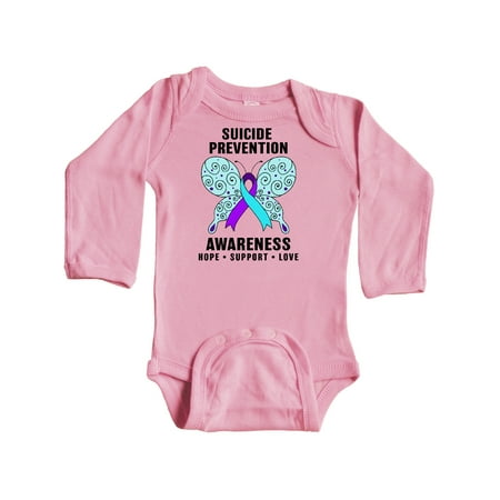 Inktastic Suicide Prevention Awareness Hope Support and Love Gift Baby Boy or Baby Girl Long Sleeve Bodysuit
Inktastic Suicide Prevention Awareness Hope Support and Love Gift Baby Boy or Baby Girl Long Sleeve Bodysuit
