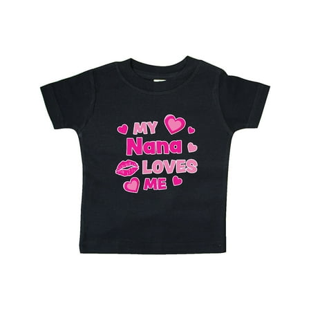 Inktastic Valentine s Day My Nana Loves Me Hearts and Lips Gift Baby Boy or Baby Girl T-Shirt
Inktastic Valentine s Day My Nana Loves Me Hearts and Lips Gift Baby Boy or Baby Girl T-Shirt