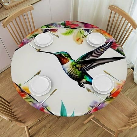 BCIIG Hummingbird Flowers Square Frame Round Table Cover Stain Resistant Washable Indoor Outdoor Tablecloth Kitchen Dining Wedding Parties Picnic Camping 100% Polyester Fiber 42-46
BCIIG Hummingbird Flowers Square Frame Round Table Cover Stain Resistant Washable Indoor Outdoor Tablecloth Kitchen Dining Wedding Parties Picnic Camping 100% Polyester Fiber 42-46