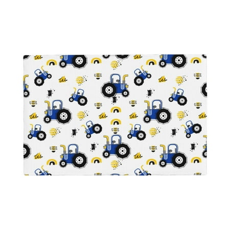 Placemats Set of 4 Tractor And Vehicle Place mats for Dining Table Indoor/Outdoor Cute Heat Resistant Washable Table Mats(18 x 12 )
Placemats Set of 4 Tractor And Vehicle Place mats for Dining Table Indoor/Outdoor Cute Heat Resistant Washable Table Mats(18 x 12 )