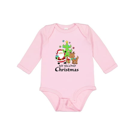 Inktastic My 2nd Christmas with Santa Reindeer and Tree Gift Baby Boy or Baby Girl Long Sleeve Bodysuit
Inktastic My 2nd Christmas with Santa Reindeer and Tree Gift Baby Boy or Baby Girl Long Sleeve Bodysuit