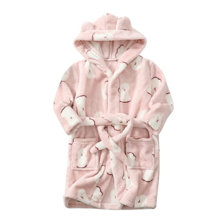 AIMAOMI Toddler Kids Baby Boys Girls Cartoon Bathrobes Hooded Warm Flannel Night-Robe Sleepwear Pajamas H
AIMAOMI Toddler Kids Baby Boys Girls Cartoon Bathrobes Hooded Warm Flannel Night-Robe Sleepwear Pajamas H