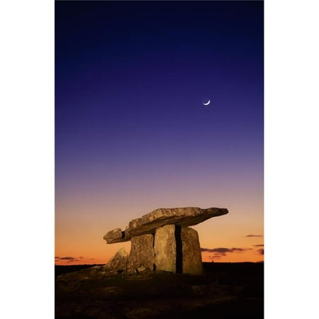 The Burren County Clare Ireland - Poulnabrone Dolmen Poster Print by Richard Cummins, 24 x 36 - Large