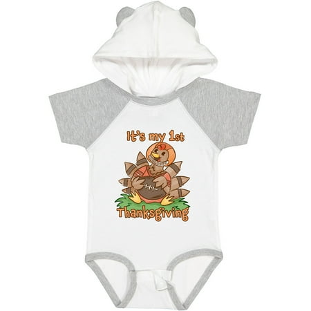 Inktastic It s My 1st Thanksgiving Cute Football Turkey Gift Baby Boy or Baby Girl Bodysuit
Inktastic It s My 1st Thanksgiving Cute Football Turkey Gift Baby Boy or Baby Girl Bodysuit