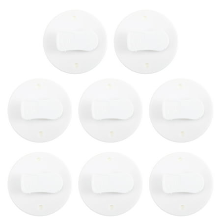 8pcs Windproof Stop Protect Clips Shower Splashes Clip Curtain Guard Clips