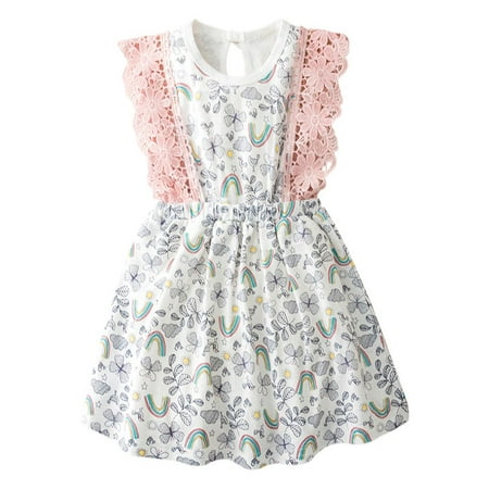 Luxsea Summer Toddler Newborn Cute Cotton Printed Lace Dress White O-neck Knee-length Skirt
Luxsea Summer Toddler Newborn Cute Cotton Printed Lace Dress White O-neck Knee-length Skirt