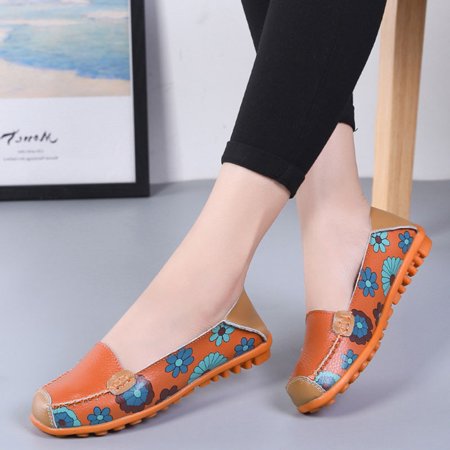 Women s Sandals Floral Printed Casual Slip on Slides Slippers Shoes Super Soft PU Footbed Anti-Slip Sole for Girls Orange 40
Women s Sandals Floral Printed Casual Slip on Slides Slippers Shoes Super Soft PU Footbed Anti-Slip Sole for Girls Orange 40