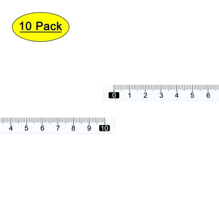 Uxcell 10cm Left to Right Read Adhesive Tape Measure for Workbench (Transparent 10 Pack)
Uxcell 10cm Left to Right Read Adhesive Tape Measure for Workbench (Transparent 10 Pack)