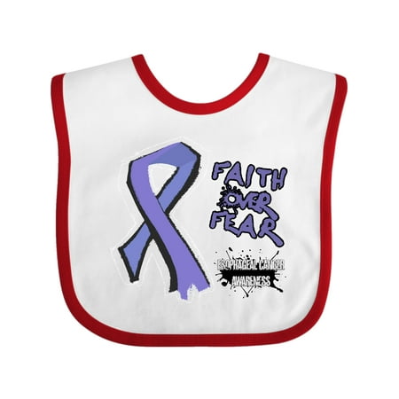 Inktastic Ribbon Faith Over Fear Esophageal Cancer Awareness Gift Baby Boy or Baby Girl Bib
Inktastic Ribbon Faith Over Fear Esophageal Cancer Awareness Gift Baby Boy or Baby Girl Bib
