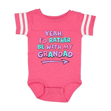 Inktastic Yeah I d Rather be with My Grandad in Pink Blue and Purple Gift Baby Boy or Baby Girl Bodysuit
Inktastic Yeah I d Rather be with My Grandad in Pink Blue and Purple Gift Baby Boy or Baby Girl Bodysuit