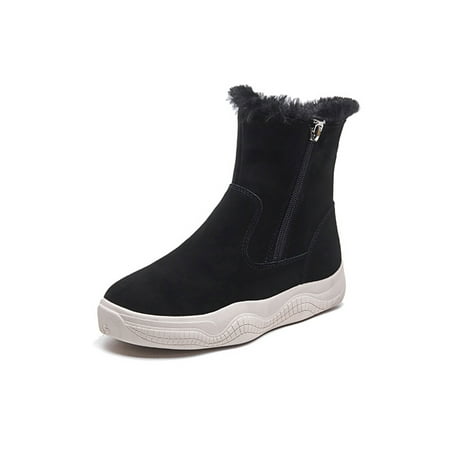 Crocowalk Kids Warm Non-Slip Round Toe Short Bootie Outdoor Comfort Breathable Mid Top Snow Boot Black 2Y
Crocowalk Kids Warm Non-Slip Round Toe Short Bootie Outdoor Comfort Breathable Mid Top Snow Boot Black 2Y
