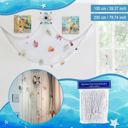 Dpkshia Fall Decorations for Home Hanging Ornament Nautical Fishing Net Coastal Design Seaside Wall Hanging Home Party Decoration Cotton Thread Room Decor Home Decor Fall Decor Clearance White
Dpkshia Fall Decorations for Home Hanging Ornament Nautical Fishing Net Coastal Design Seaside Wall Hanging Home Party Decoration Cotton Thread Room Decor Home Decor Fall Decor Clearance White