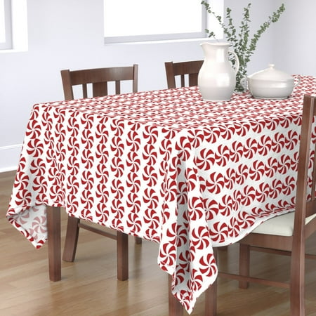 Cotton Sateen Tablecloth 90 Square - Christmas Candy Holiday Swirl Sweets Red White Holidays Sugar Print Custom Table Linens by Spoonflower
Cotton Sateen Tablecloth 90 Square - Christmas Candy Holiday Swirl Sweets Red White Holidays Sugar Print Custom Table Linens by Spoonflower