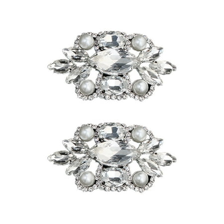 HESITONE Bridal Metal Shoe Buckle Accessories Luxury Artificial Pearl Shoes Flower Wedding Fashion High Heels Decoration
HESITONE Bridal Metal Shoe Buckle Accessories Luxury Artificial Pearl Shoes Flower Wedding Fashion High Heels Decoration