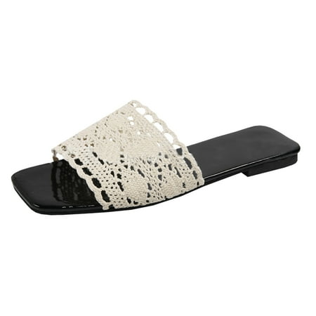 KI-8jcuD Bridemaid Slippers New Hollow Lace Flat Bottomed Simple One Line Ladies Slippers Casual Shoes Tie Up Sandals For Women Flat Heels Sandals For Women Womens Espadrille Sandals Size 5 Metallic
KI-8jcuD Bridemaid Slippers New Hollow Lace Flat Bottomed Simple One Line Ladies Slippers Casual Shoes Tie Up Sandals For Women Flat Heels Sandals For Women Womens Espadrille Sandals Size 5 Metallic