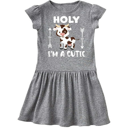 Inktastic I m a Cutie White and Brown Holstein Cow with Arrows Gift Toddler Girl Dress
Inktastic I m a Cutie White and Brown Holstein Cow with Arrows Gift Toddler Girl Dress