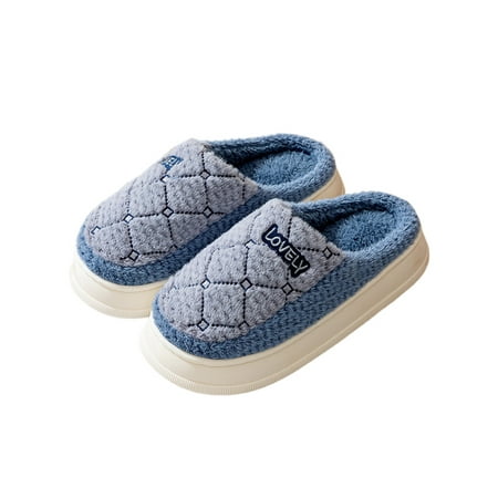 Avamo Womens House Shoes Slip On Plush Slippers Winter Warm Fuzzy Slipper Indoor Home Shoe Bedroom Lightweight Fluffy Blue Platform 9.5-10
Avamo Womens House Shoes Slip On Plush Slippers Winter Warm Fuzzy Slipper Indoor Home Shoe Bedroom Lightweight Fluffy Blue Platform 9.5-10