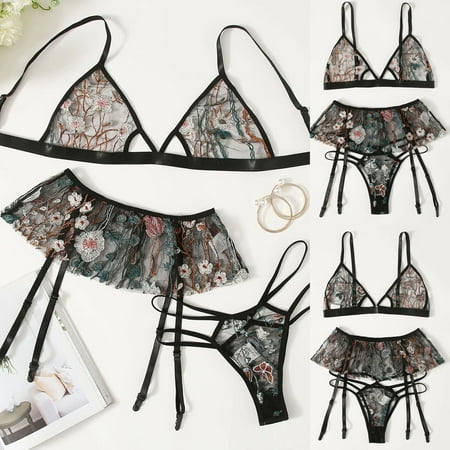 Ykohkofe G-string Embroidery Thong Temptation Underwear Garter Belt Lingerie Sleepwear
Ykohkofe G-string Embroidery Thong Temptation Underwear Garter Belt Lingerie Sleepwear