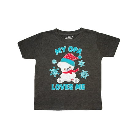 Inktastic Polar Bear My Opa Loves Me in Santa Hat with Snowflakes Gift Toddler Boy or Toddler Girl T-Shirt
Inktastic Polar Bear My Opa Loves Me in Santa Hat with Snowflakes Gift Toddler Boy or Toddler Girl T-Shirt