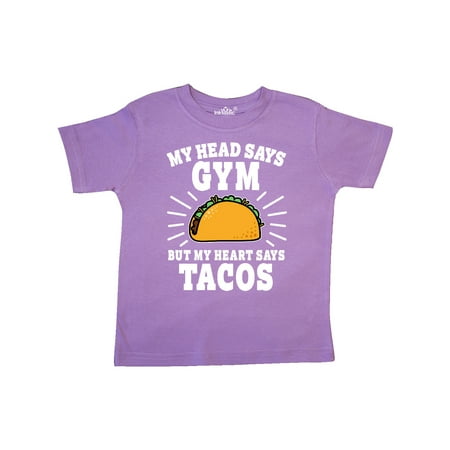Inktastic My Head Says Gym But my Heart Says Tacos Gift Toddler Boy or Toddler Girl T-Shirt
Inktastic My Head Says Gym But my Heart Says Tacos Gift Toddler Boy or Toddler Girl T-Shirt