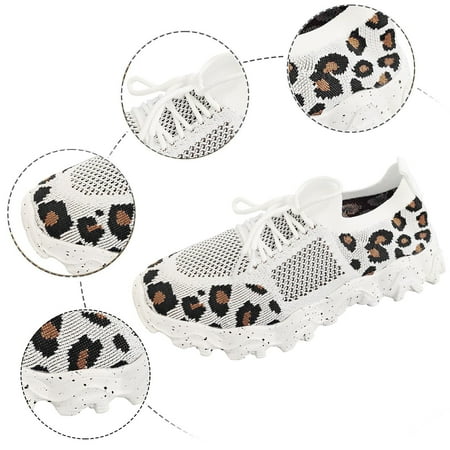 XDDST Large Size Women s Casual Shoes Flat Women s Fashion Mesh Cloth Leopard Print Sneakers Breathable Non Slip Lace Up Casual Shoes Shoes White
XDDST Large Size Women s Casual Shoes Flat Women s Fashion Mesh Cloth Leopard Print Sneakers Breathable Non Slip Lace Up Casual Shoes Shoes White