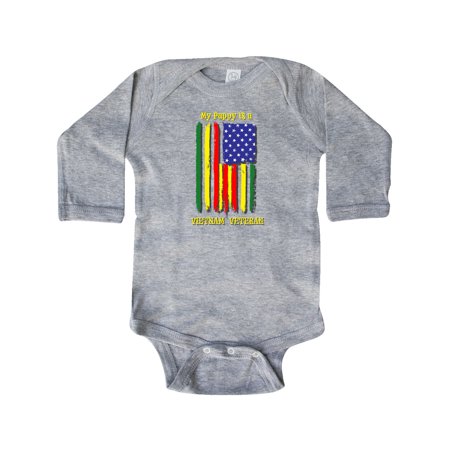 Inktastic My Pappy is a Vietnam Veteran Gift Baby Boy or Baby Girl Long Sleeve Bodysuit
Inktastic My Pappy is a Vietnam Veteran Gift Baby Boy or Baby Girl Long Sleeve Bodysuit