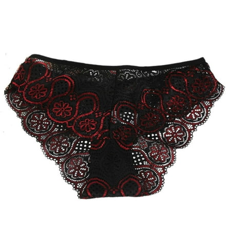 5 Pack Women s Panties Lace Bikini Underwear Moderate Coverage Multi-packs St-jf9 Xl