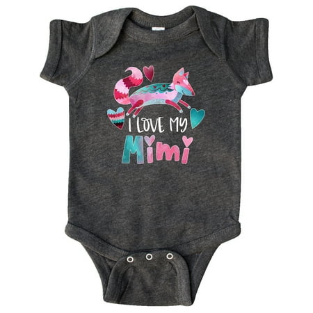 Inktastic I Love My Mimi Pink and Blue Fox with Hearts Gift Baby Boy or Baby Girl Bodysuit
Inktastic I Love My Mimi Pink and Blue Fox with Hearts Gift Baby Boy or Baby Girl Bodysuit