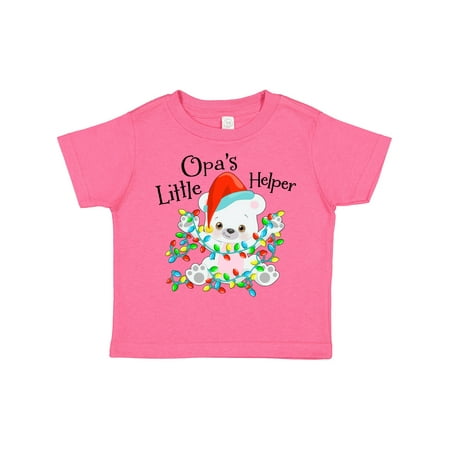 Inktastic Opa s Little Helper Cute Polar Bear with Christmas Lights Gift Toddler Boy or Toddler Girl T-Shirt
Inktastic Opa s Little Helper Cute Polar Bear with Christmas Lights Gift Toddler Boy or Toddler Girl T-Shirt