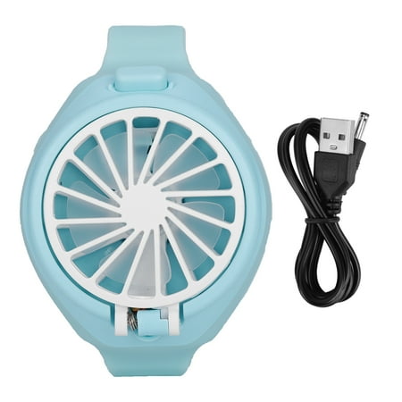 Portable Mini Watch-Shaped Fan Children Kids USB Rechargeable Fan with 3 Wind Level Settings for OutdoorBlue
Portable Mini Watch-Shaped Fan Children Kids USB Rechargeable Fan with 3 Wind Level Settings for OutdoorBlue