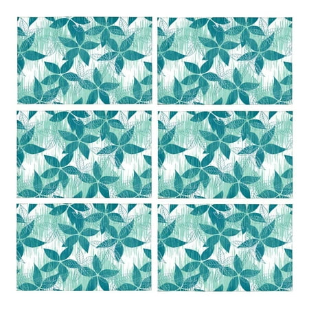 MKHERT Hawaiian Pulmeria Flower and Leaf Placemats Table Mats for Dining Room Kitchen Table Decoration 12x18 inch Set of 6
MKHERT Hawaiian Pulmeria Flower and Leaf Placemats Table Mats for Dining Room Kitchen Table Decoration 12x18 inch Set of 6