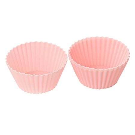 Angfeng 7.5cm/3in Round Muffin Cups Cake Silicone Mold Multi-color Optional Cake Cups DIY Baking Mousse Cake Mold(Light Pink)
Angfeng 7.5cm/3in Round Muffin Cups Cake Silicone Mold Multi-color Optional Cake Cups DIY Baking Mousse Cake Mold(Light Pink)