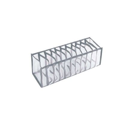 YUEHAO Home Textile Storage Household Foldable Mesh Underwear Storage Box Socks Bra And Panties foldable mesh underwear Grey
YUEHAO Home Textile Storage Household Foldable Mesh Underwear Storage Box Socks Bra And Panties foldable mesh underwear Grey