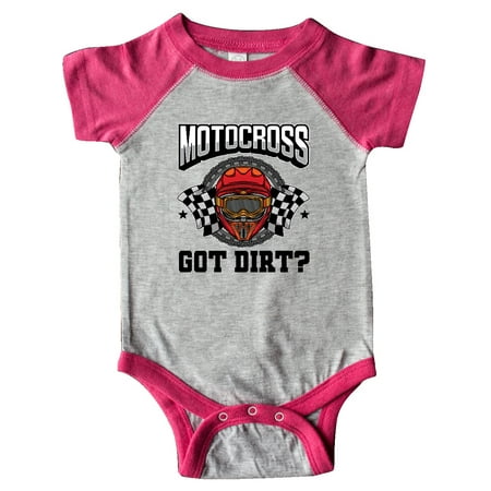 Inktastic Motocross Dirt Biking Got Dirt Gift Baby Boy or Baby Girl Bodysuit
