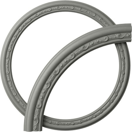Ekena Millwork 36 OD x 29 1/2 ID x 3 1/4 W x 1 P Watford Ceiling Ring Kit