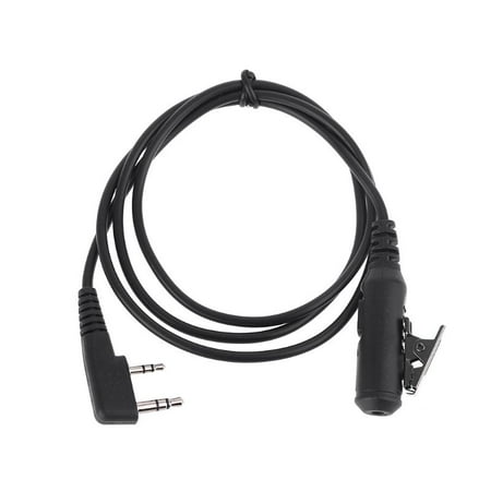 TCK01 2Pin to 3.5mm Female Fit for RT21 RT22 RT24 RT7 Walkie Talkie Durable