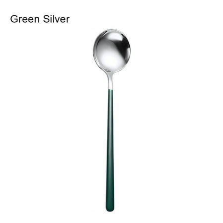 Stainless Steel Spoon Korean Style Spoon Household Exquisite Long Handle Spoon Soup Bibimbap Spoon New
Stainless Steel Spoon Korean Style Spoon Household Exquisite Long Handle Spoon Soup Bibimbap Spoon New