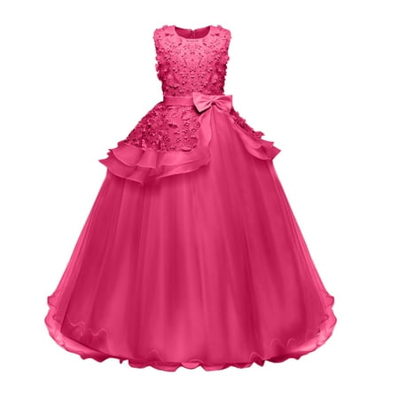 QIPOPIQ Girls Clothes Clearance Toddler Girls Net Yarn Temperament Flowers Bowknot Birthday Party Gown Long Dresses
QIPOPIQ Girls Clothes Clearance Toddler Girls Net Yarn Temperament Flowers Bowknot Birthday Party Gown Long Dresses