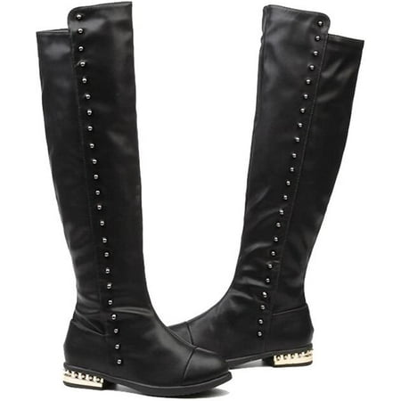 Girl s Waterproof Side Zipper Knee High Riding Boots (Toddler/Little Kid/Big Kid)
Girl s Waterproof Side Zipper Knee High Riding Boots (Toddler/Little Kid/Big Kid)