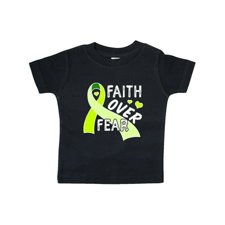 Inktastic Lymphoma Awareness Faith Over Fear with Hearts Gift Baby Boy or Baby Girl T-Shirt
Inktastic Lymphoma Awareness Faith Over Fear with Hearts Gift Baby Boy or Baby Girl T-Shirt