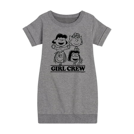 Peanuts - Girl Crew - Toddler And Youth Girls Fleece Dress